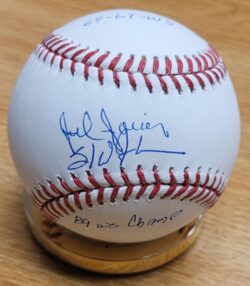 JULIAN JAVIER and STAN JAVIER Autographed Official Major League Baseball