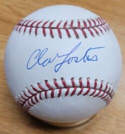Autographed ALAN FOSTER Official Major League Baseball