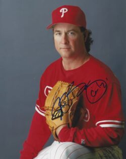 AUTOGRAPHED JEFF BRANTLEY 8X10 Philadelphia Phillies Photo