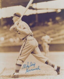AUTOGRAPHED WHITEY KUROWSKI 8x10 St. Louis Cardinals photo