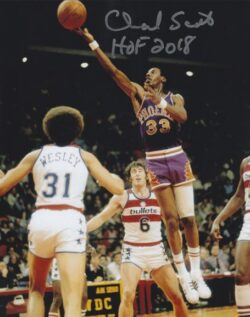 Autographed CHARLIE SCOTT "HOF 2018" 8X10 Phoenix Suns photo