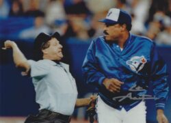 AUTOGRAPHED CITO GASTON 8X10 Toronto Blue Jays photo