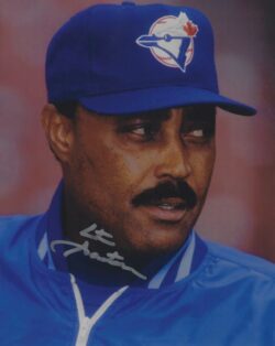 AUTOGRAPHED CITO GASTON 8X10 Toronto Blue Jays photo