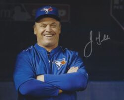 AUTOGRAPHED JOHN GIBBONS 8X10 Toronto Blue Jays photo