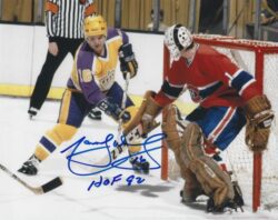 Autographed MARCEL DIONNE 8x10 Los Angeles Kings Photo