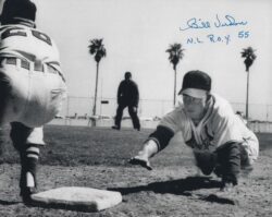 AUTOGRAPHED BILL VIRDON "NL ROY 55" 8x10 St. Louis Cardinals photo