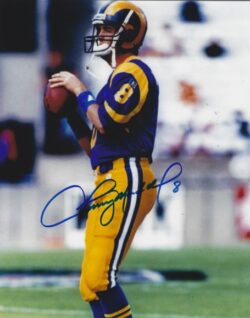 Autographed TOMMY MADDOX  8x10 Los Angeles Rams Photo