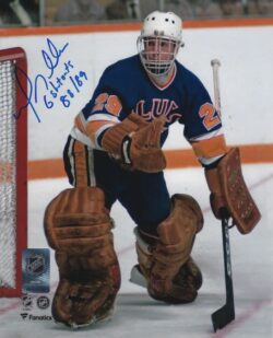Autographed GREG MILLEN 8x10 St. Louis Blues Photo