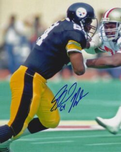 Autographed EDMUND NELSON 8x10 Pittsburgh Steelers Photo