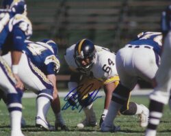 Autographed EDMUND NELSON 8x10 Pittsburgh Steelers Photo