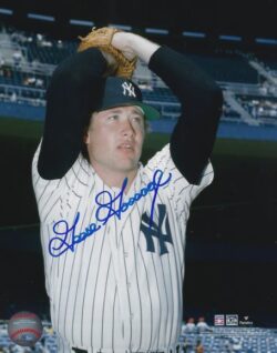 Autographed HOF'R GOOSE GOSSAGE 8X10 New York Yankees Photo