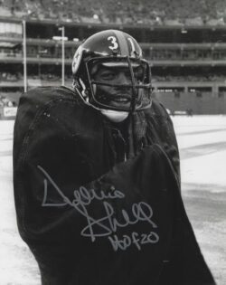 Autographed DONNIE SHELL "HOF 20" 8X10 Pittsburgh Steelers Photo