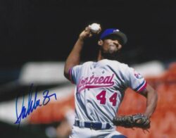 Autographed SALOMON TORRES 8X10 Montreal Expos Photo