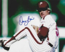 AUTOGRAPHED DOUG BAIR 8x10 Philadelphia Phillies Photo