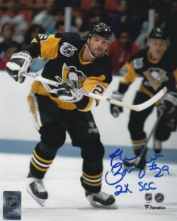 Autographed TROY LONEY 91,92 SCC 8x10 Pittsburgh Penguins Photo - Main  Line Autographs