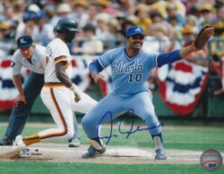 AUTOGRAPHED CHRIS CHAMBLISS 8X10 Atlanta Braves photo