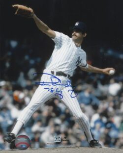 Autographed Ron Guidry "78 CY" New York Yankees 8X10 Photo