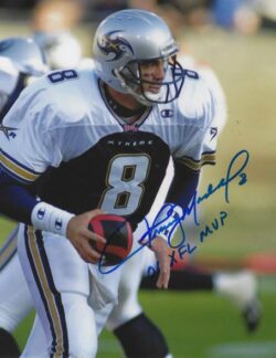 Autographed TOMMY MADDOX  "01 XFL MVP" 8x10 Los Angeles Xtreme Photo