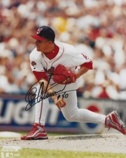 AUTOGRAPHED  BARTOLO COLON 8X10 Cleveland Indians photo