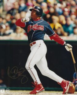 AUTOGRAPHED MANNY RAMIREZ 8x10 Cleveland Indians Photo