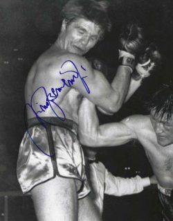 Autographed NINO BENVENUTI 8X10 Boxing photo
