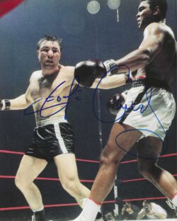 Autographed GEORGE CHUVALO 8X10 Boxing photo