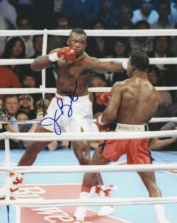 Autographed JAMES BUSTER DOUGLAS 8X10 Boxing photo