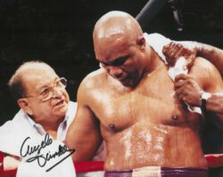 Autographed ANGELO DUNDEE 8X10 Boxing photo