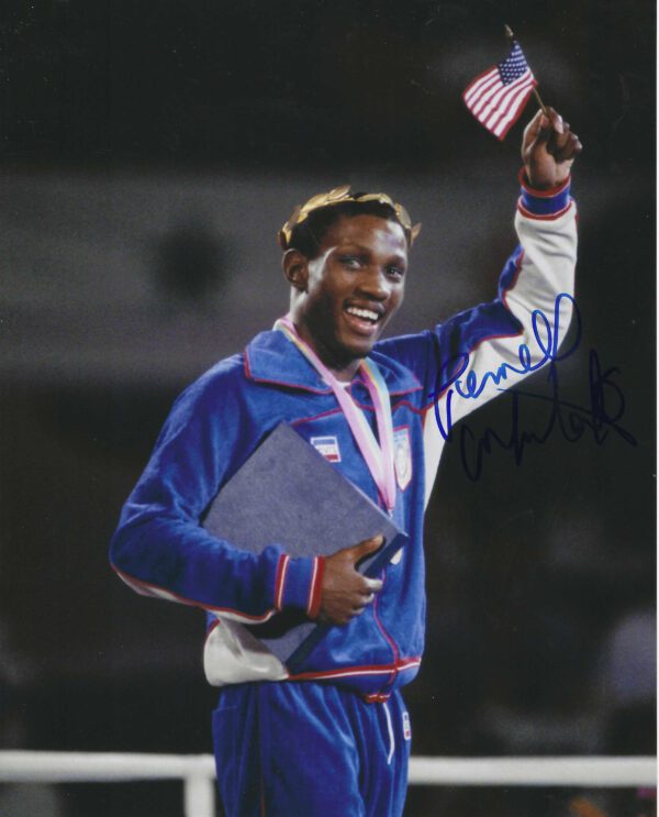 Autographed PERNELL WHITAKER 8X10 Boxing photo