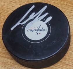 Autographed DMITRY ORLOV Washington Capitals Hockey Puck