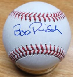 Autographed BOB PRIDDY Official Major League Baseball