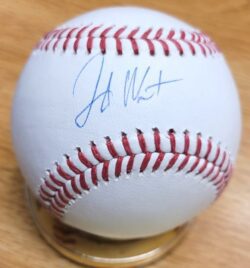 Autographed JAKE MARISNICK Official Major League Baseball