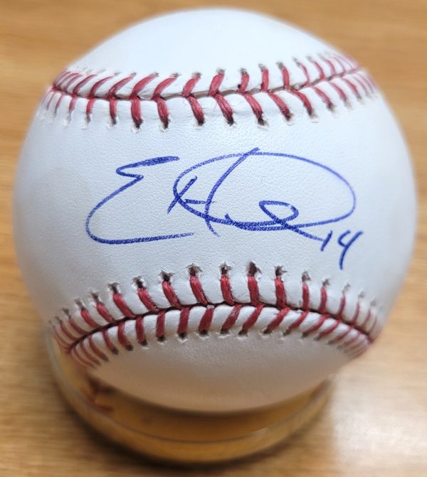 ERIC HINSKE Autographed Official Major League Baseball