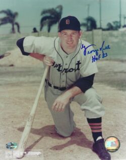Autographed GEORGE KELL "HOF 83" 8x10 Detroit Tigers Photo