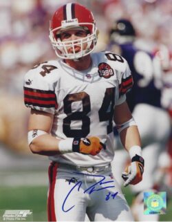 Autographed DARRIN CHIAVERINI 8X10 Cleveland Browns Photo