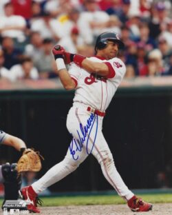 AUTOGRAPHED ENRIQUE WILSON 8X10 Cleveland Indians Photo
