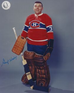 AUTOGRAPHED GUMP WORSLEY 8x10 Montreal Canadiens Photo