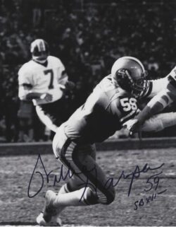 Autographed WILLIE HARPER 8X10 San Francisco 49'ers Photo