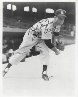 AUTOGRAPHED BOB GRIM 8X10 NEW YORK YANKEES photo