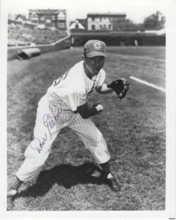 AUTOGRAPHED DON ELSTON 8X10 Chicago Cubs Photo