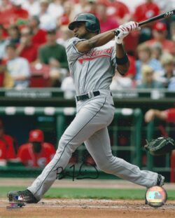 AUTOGRAPHED  BEN FRANCISCO 8X10 Cleveland Indians Photo