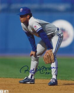 Autographed ROBERTO ALOMAR TORONTO BLUE JAYS 8X10 photo