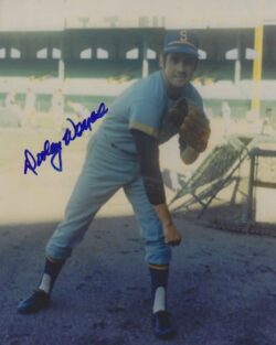 Autographed DOOLEY WOMACK 8X10 Seattle Pilots Photo