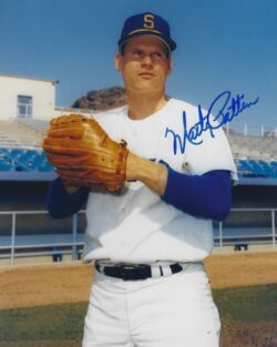 AUTOGRAPHED JOHN DONALDSON 8x10 Seattle Pilots Photo - Main Line