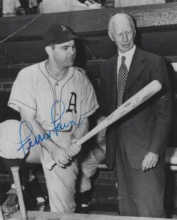 AUTOGRAPHED  FERRIS FAIN 8x10 Philadelphia A's Photo