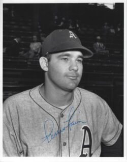 AUTOGRAPHED  FERRIS FAIN 8x10 Philadelphia A's Photo