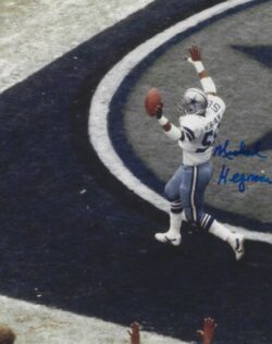 Autographed MIKE HEGMAN 8X10 Dallas Cowboys photo