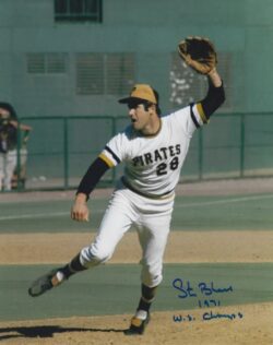 AUTOGRAPHED STEVE BLASS "1971 WS Champs" 8x10 Pittsburgh Pirates Photo