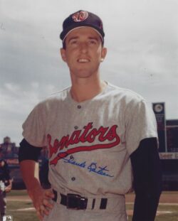 AUTOGRAPHED CLAUDE OSTEEN 8X10 Washington Senators Photo