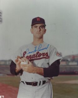 AUTOGRAPHED CAMILO PASCUAL 8X10 Washington Senators Photo